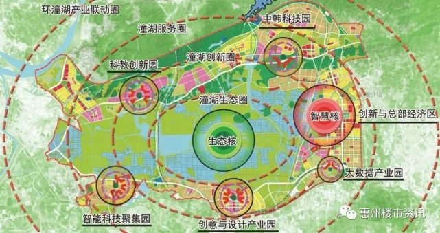 《中韓(惠州)產業園起步區建設方案》,潼湖生態智慧區國際合作產業園