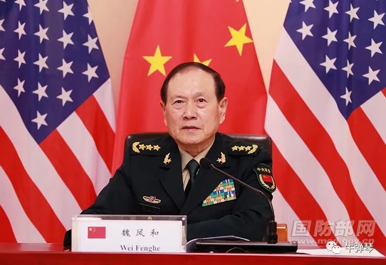 中美两国防长通话，魏凤和表达坚定态度，统一台湾的决心不容低估