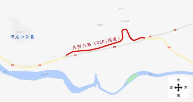 丹阿公路全线图片