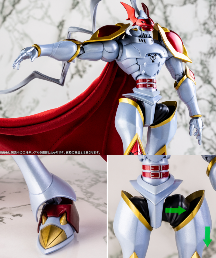 shf公爵兽再诞版本官博实物详解 堪称目前品相最正的红莲骑士兽