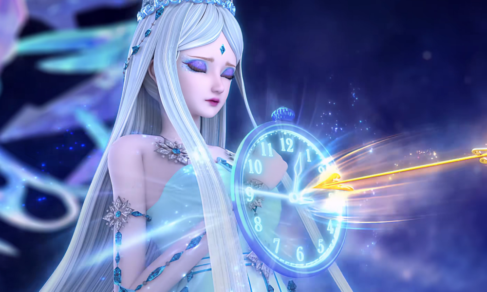 叶罗丽冰公主带陈思思离开孔雀选择独自留在镜空间