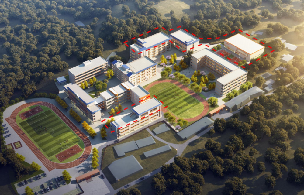 总投资约5200万兴文这所学校建设情况