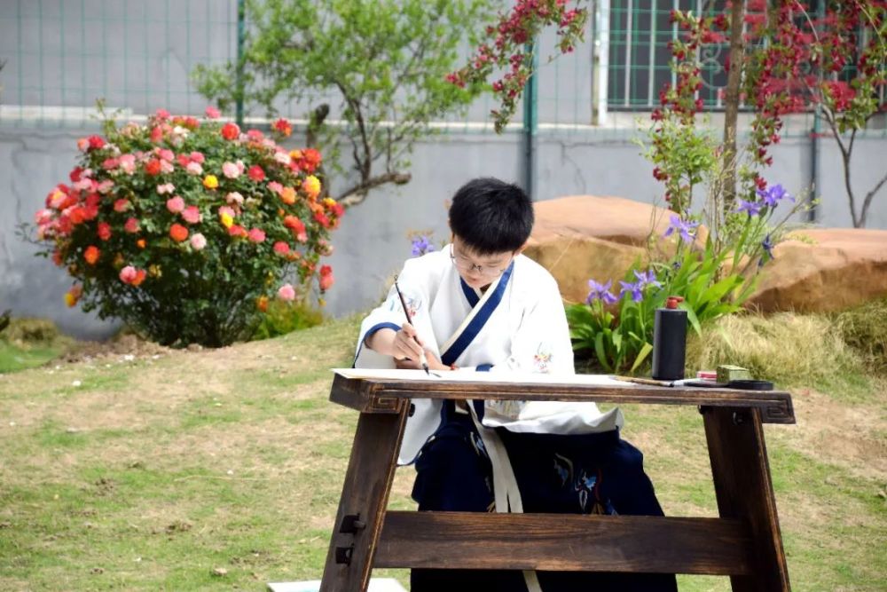 春日雅集意趣淋漓记淮北市第一实验小学雅正少年春日游