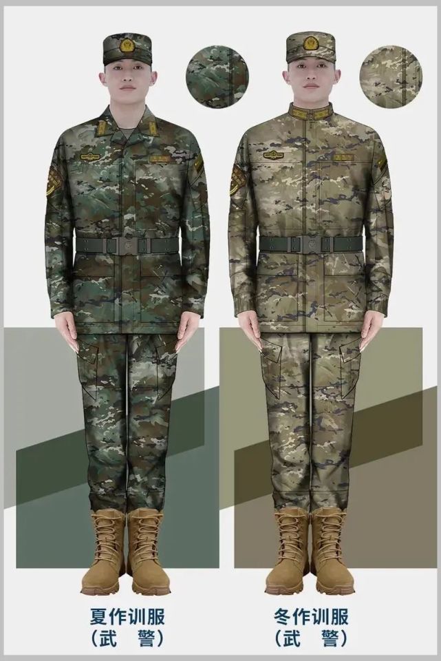 新式夏季作训服,新兵已换穿!