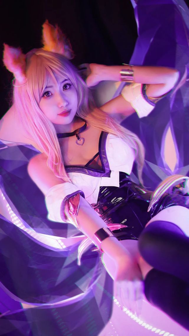 cos:英雄联盟kda阿狸cos正片@慕舟er