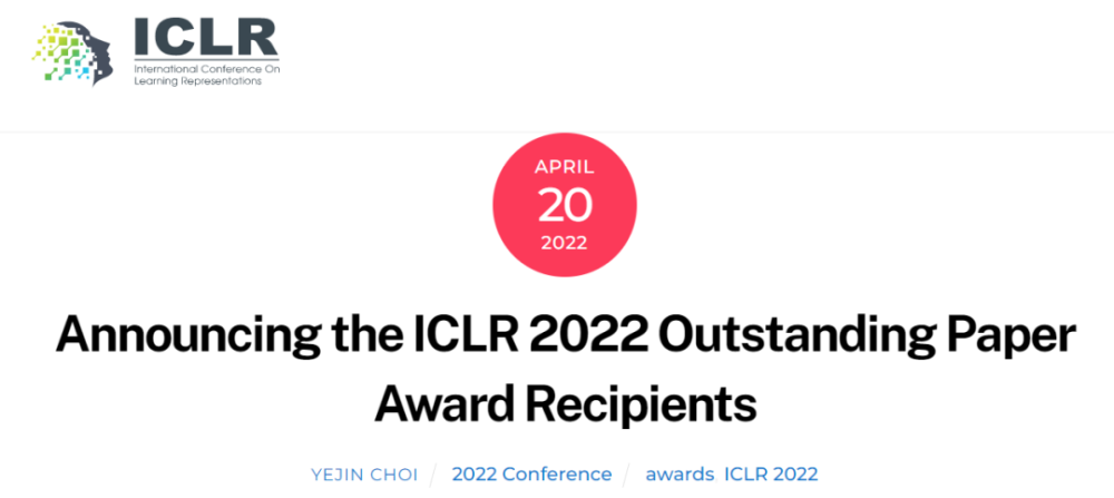 清华、人大获奖，浙大提名，ICLR2022杰出论文奖出炉300003乐普医疗
