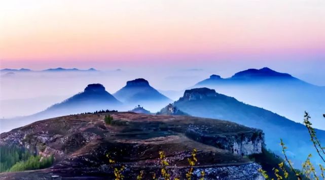 岱崮地貌,秀美的沂蒙山景