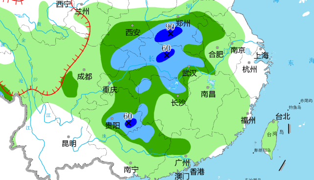 南方天空再度轉陰,大範圍激烈降雨醞釀!權威預報:或擴大到北方