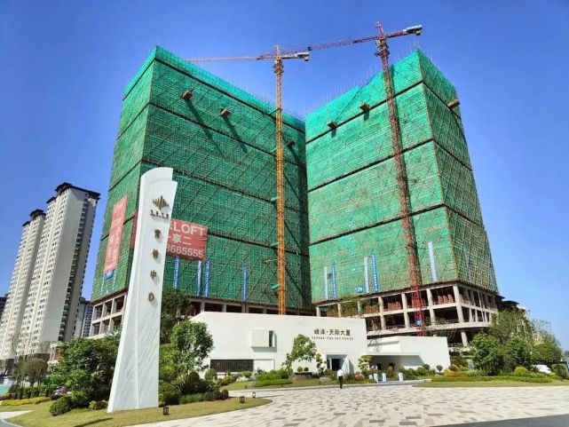 泸州天际大厦预计明年5月建成投用,总投资8亿!