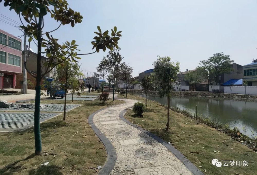 乡村振兴云梦实践义堂镇美丽乡村建设如火如荼