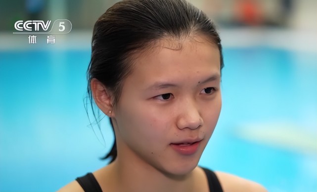 央视宣奥运冠军王涵留任国家队跳水新女神身高1米7笑容甜美