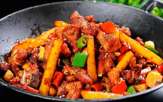 麻辣干锅排骨详细做法