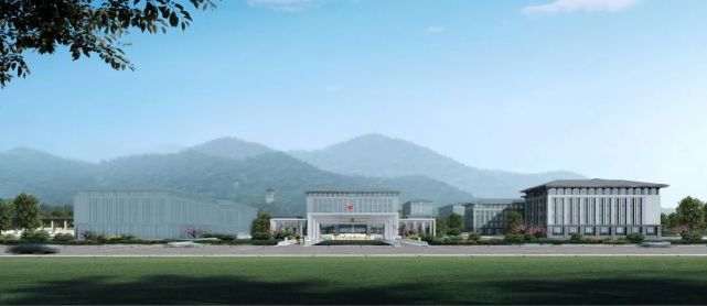 五大攻坚社发争先台州市公安局综合业务技术战训基地业务主楼结顶