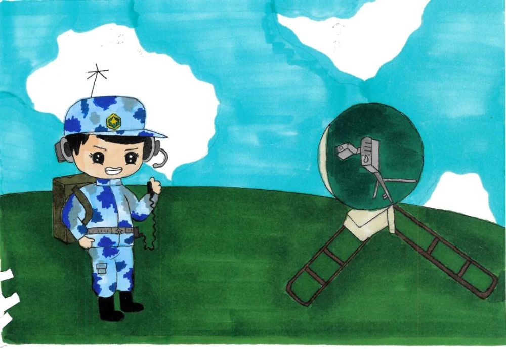 收件人人民海军寄件人您的孩子通信兵