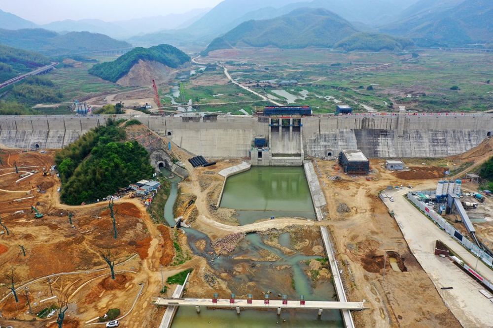 宁波葛岙水库大坝顺利结顶这些地理风貌将彻底改变