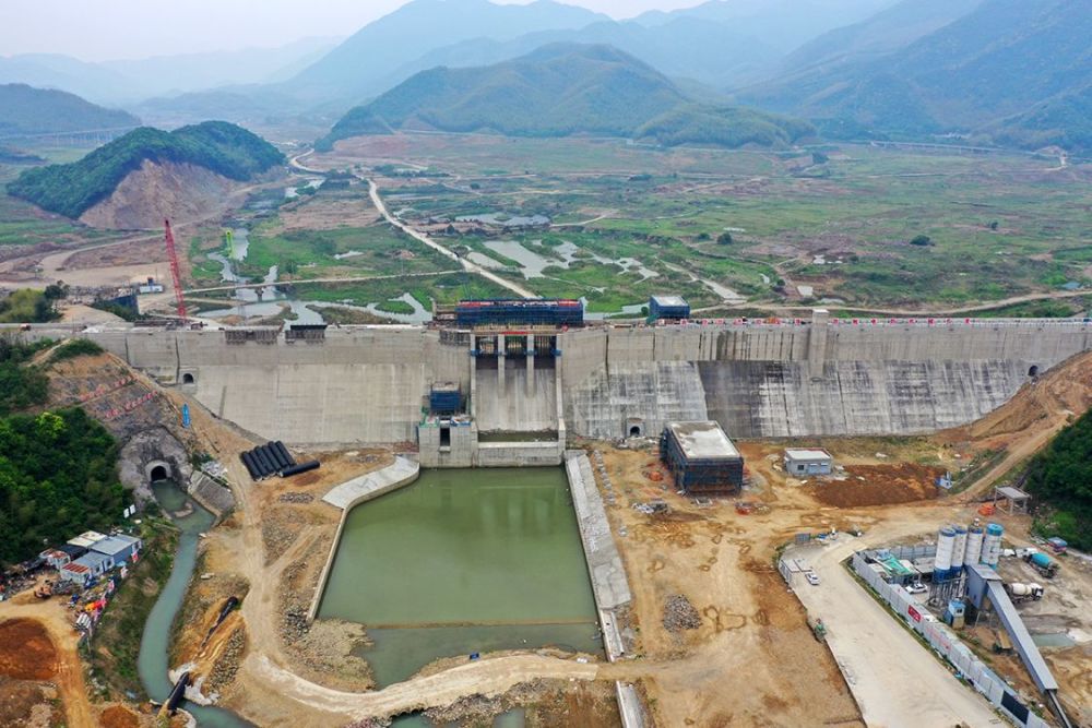 宁波葛岙水库大坝顺利结顶这些地理风貌将彻底改变
