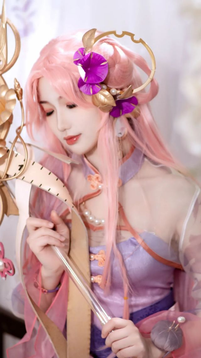 cos:王者荣耀昭君乞巧织情cos正片@星河