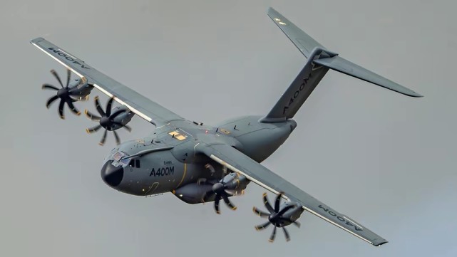 a400m運輸機使用4臺tp400-d6渦輪螺旋槳發動機(單臺功率約11000馬力)