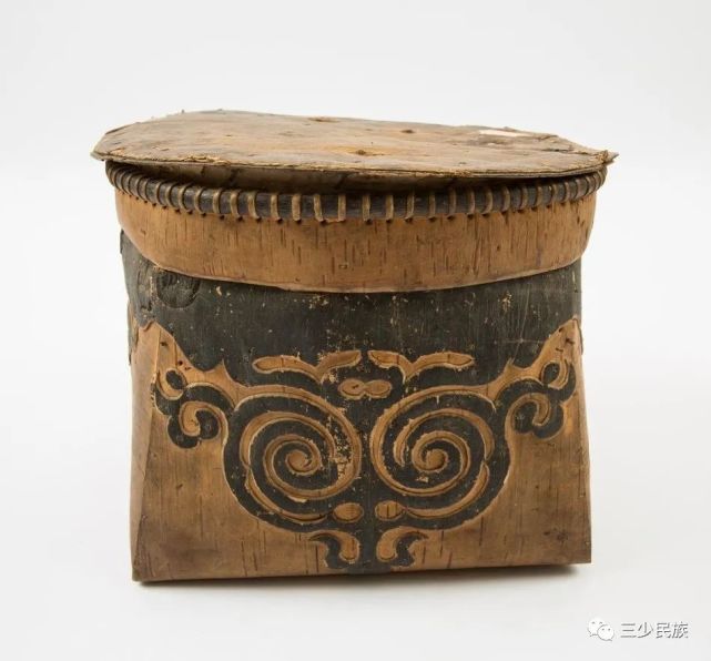 黑龙江沿岸居民的桦树皮图案