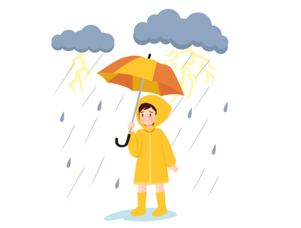 注意今晚有雷阵雨局地有冰雹请加强防范