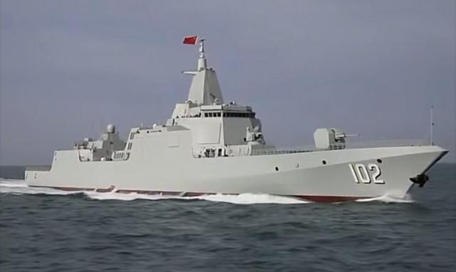 是101南昌号,102拉萨号,103鞍山号,104无锡号,105大连号和106延安舰