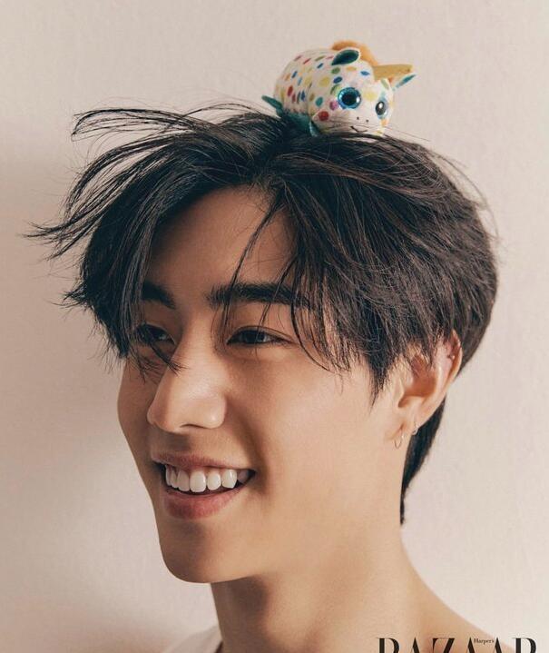 got7段宜恩《时尚芭莎》5月刊画报,采访公开:韩国像我的家一样