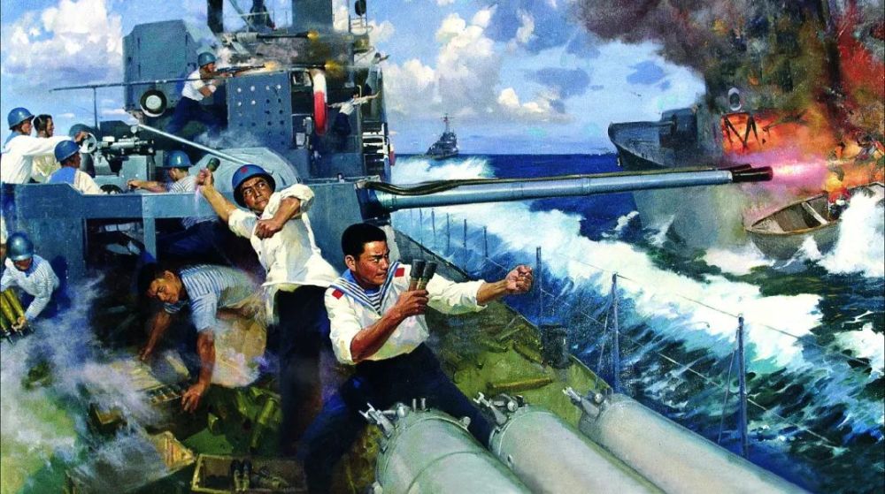 某舰艇大队前身是海军猎潜艇第74大队,先后参加了著名的"万山海战","