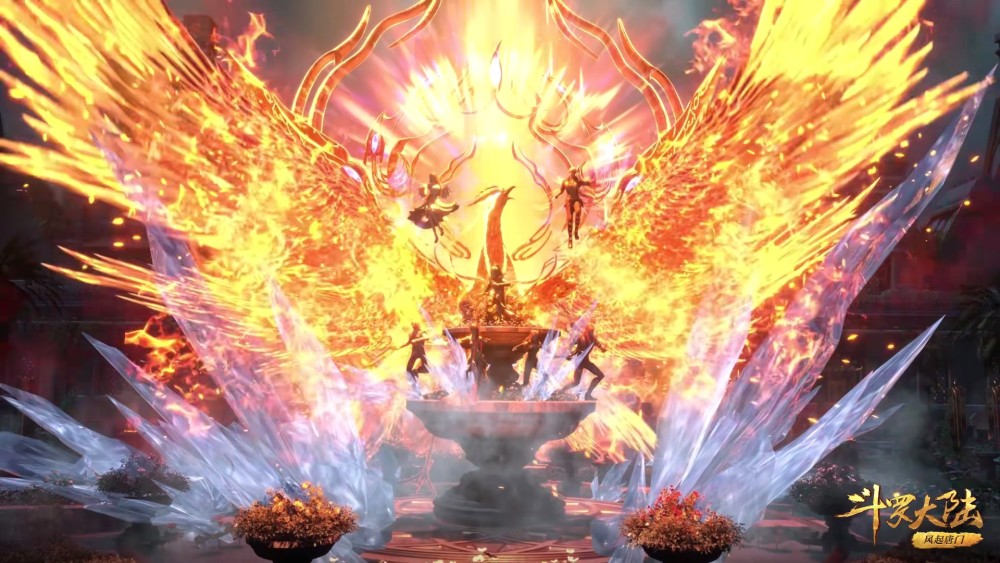 换成是谁,第一眼看到的都是马红俊的凤凰.凤凰本就属于极品武魂,凤凰