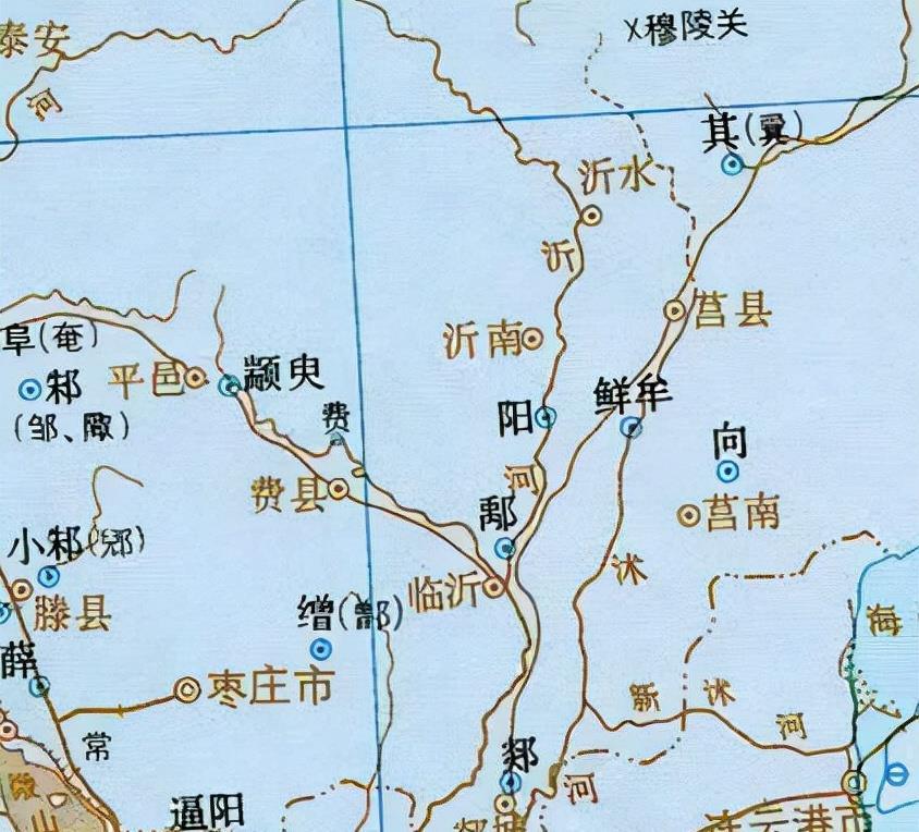 区域内还有颛国,鄅国,阳国,向国,莒国,郯国,鲜牟国,于馀丘国,杞国等