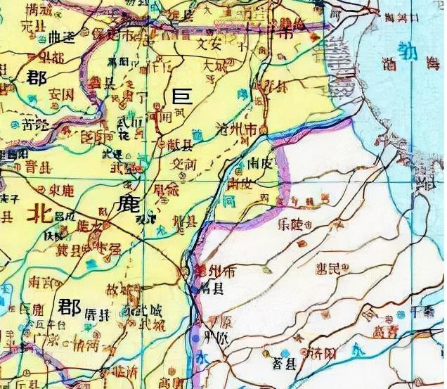 通过地图了解河北省沧州市从古到今的历史变迁