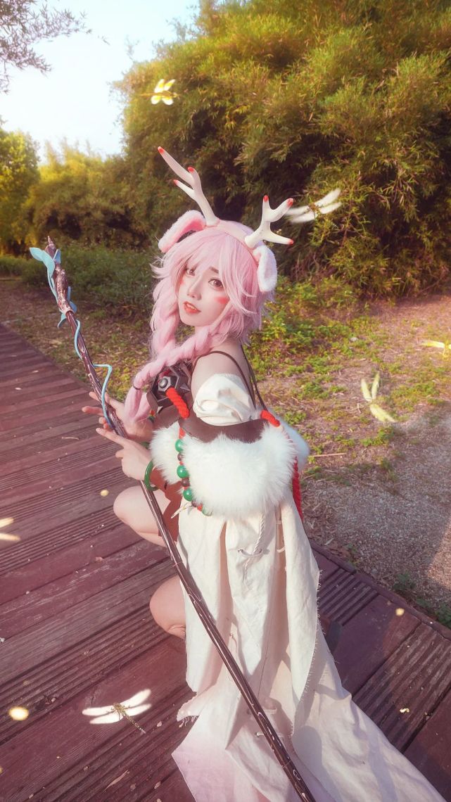 【cos王者荣耀】瑶 玄微森林出来的小鹿女,想跟着你峡谷里遨游!