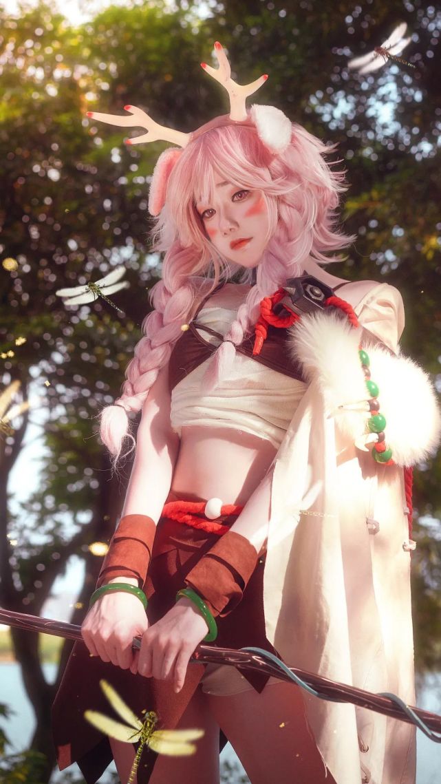 【cos王者荣耀】瑶 玄微森林出来的小鹿女,想跟着你峡谷里遨游!