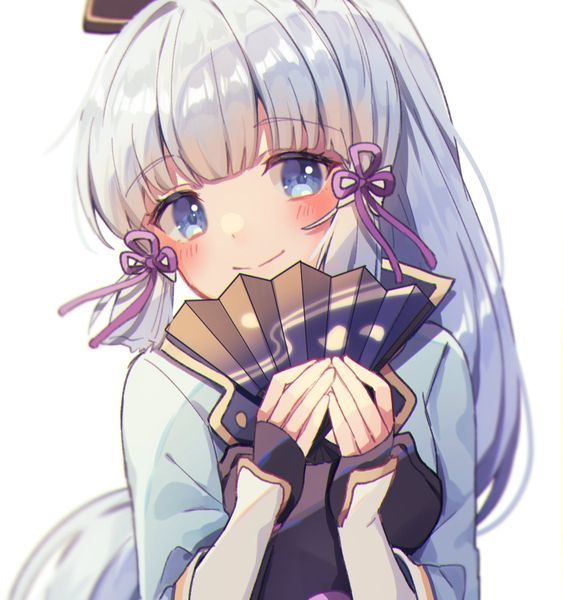 原神头像丨神里绫华我爱你,不要离开我,达咩._腾讯新闻