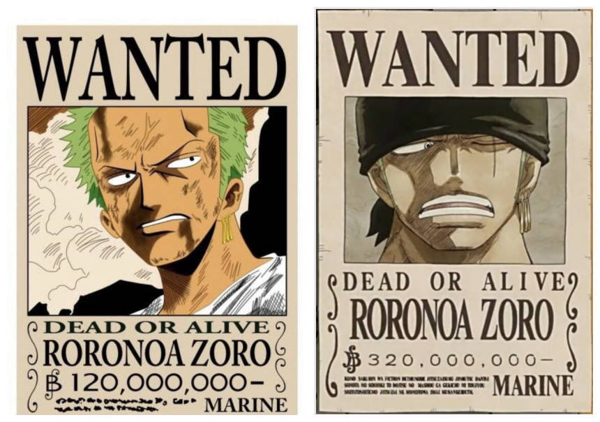 海贼王草帽一伙悬赏令,其中2个绝美3个搞怪|toi图益海贼王通缉令盘点