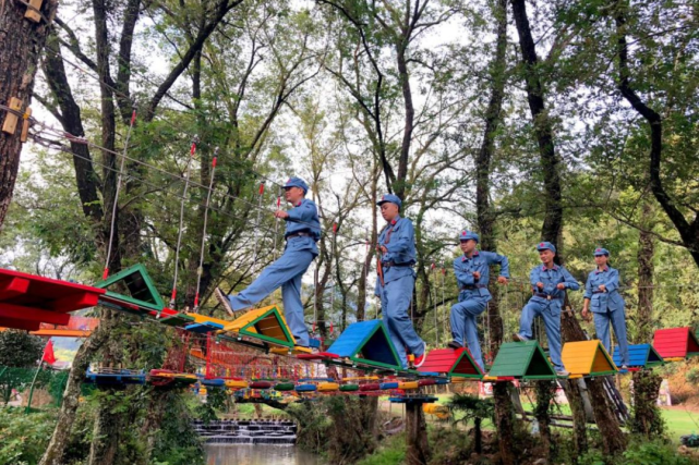 市華宇旅遊開發公司,打造新屋研學基地,依託山坡丘陵地貌,推進拓展