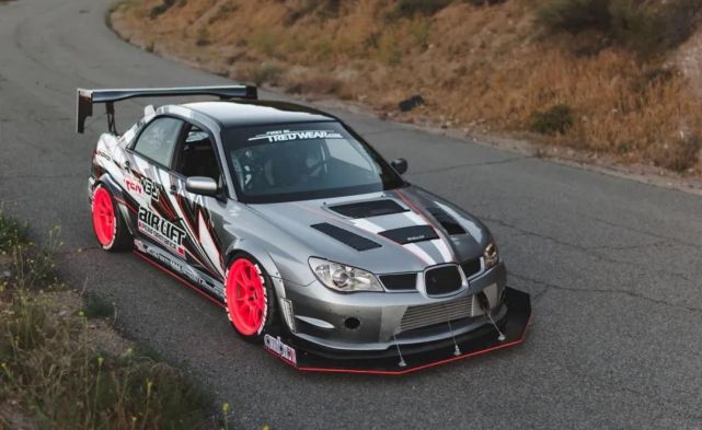 赛道速度机器,改装斯巴鲁wrx9 sti