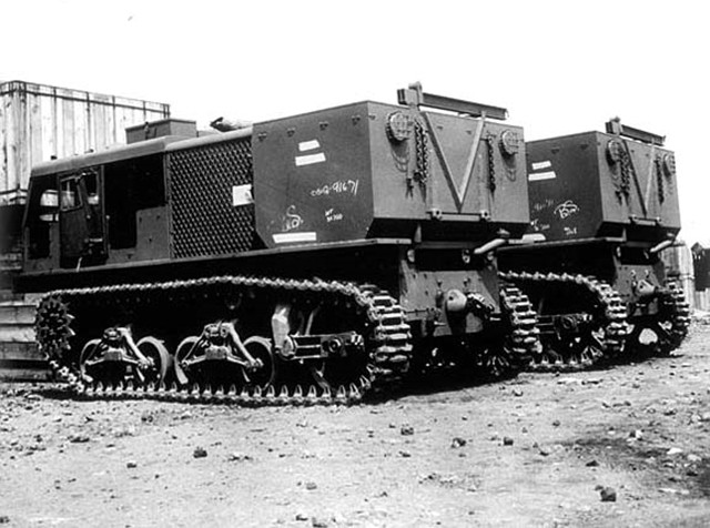 炮兵的快乐车,二战m4高速重型火炮牵引车