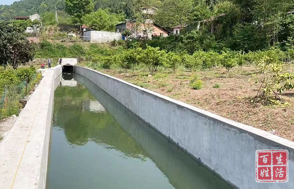 射洪市前锋渠改造实现三效益