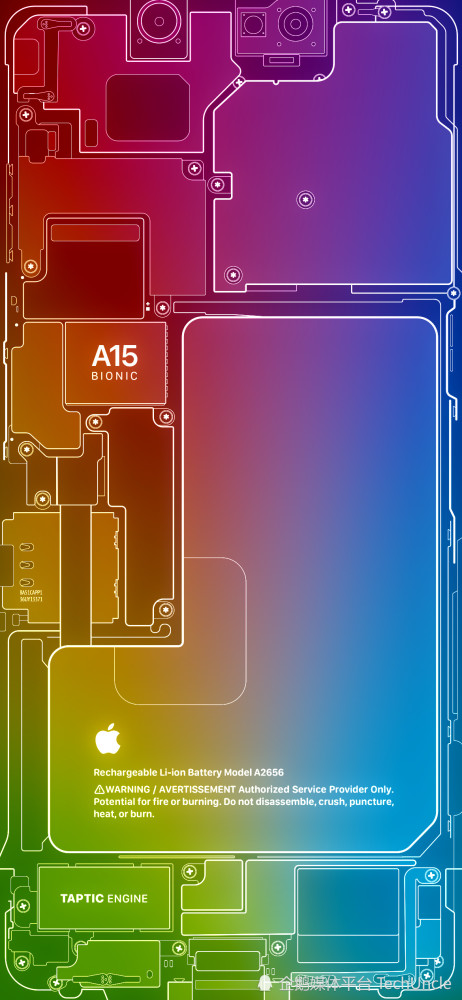 iphone13透视壁纸