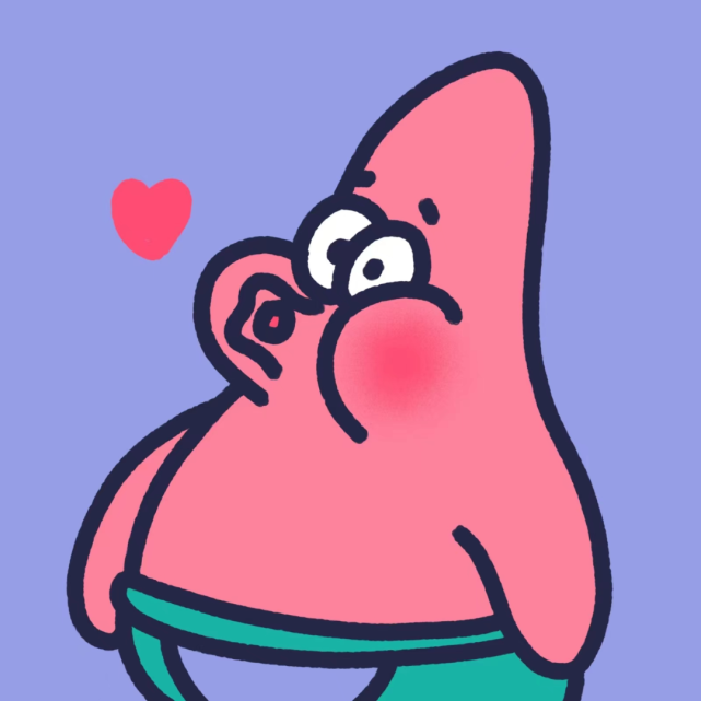 情侣闺蜜头像|海绵宝宝和派大星的神仙友谊!