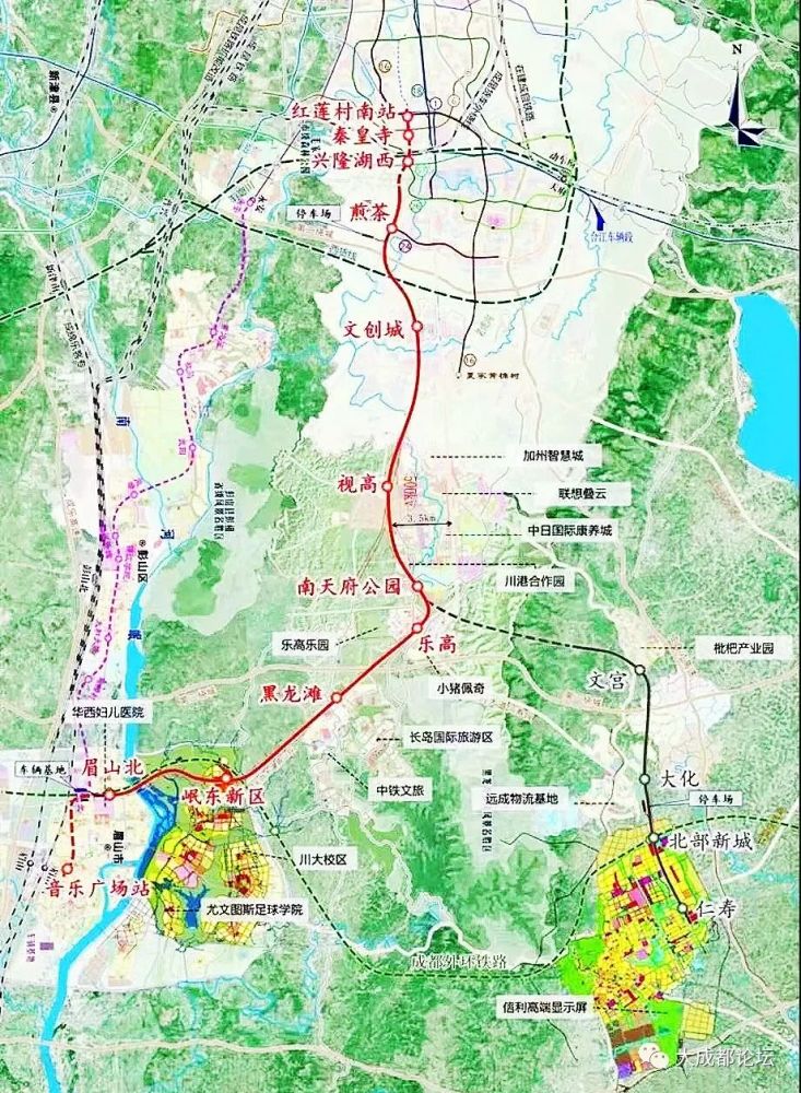 市域郊铁路s5成都至眉山线成眉线初步设计客流预测通过专家评审计划