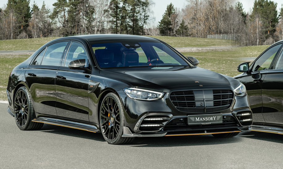 新款奔驰s级变猛兽mansory套件一键换装