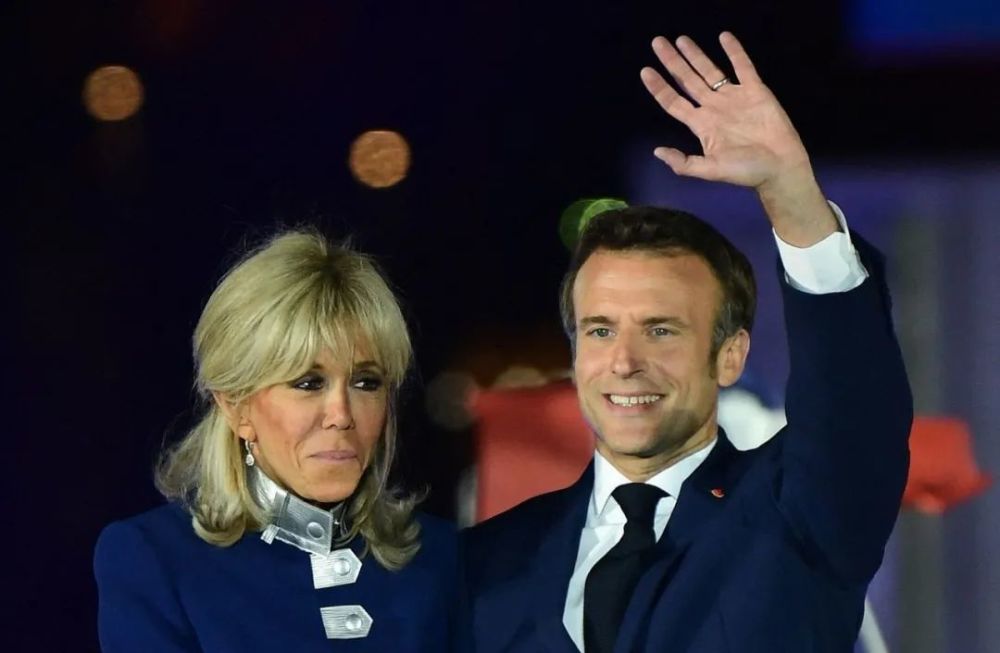 马克龙赢得法国总统选举胜利，成功连任