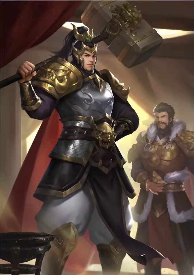 三国杀武将死前的最后一幕画面与背景的对比实在太滑稽了