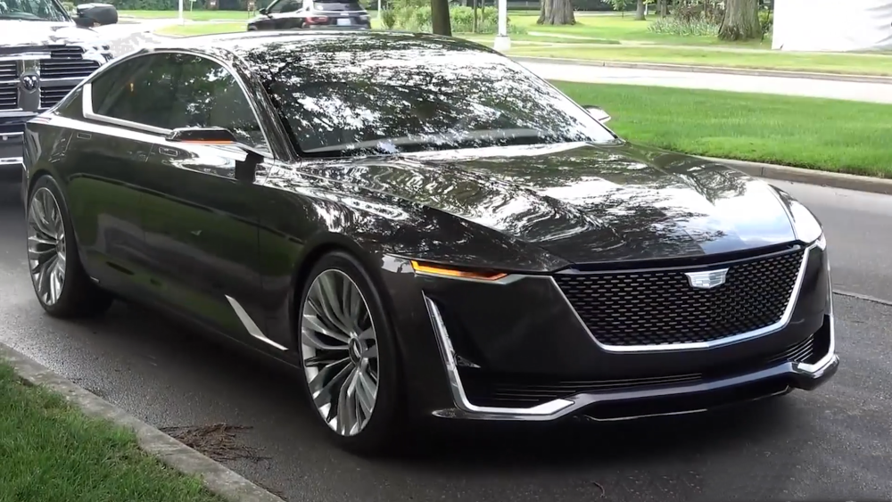 凯迪拉克ct8亮相,剑指迈巴赫