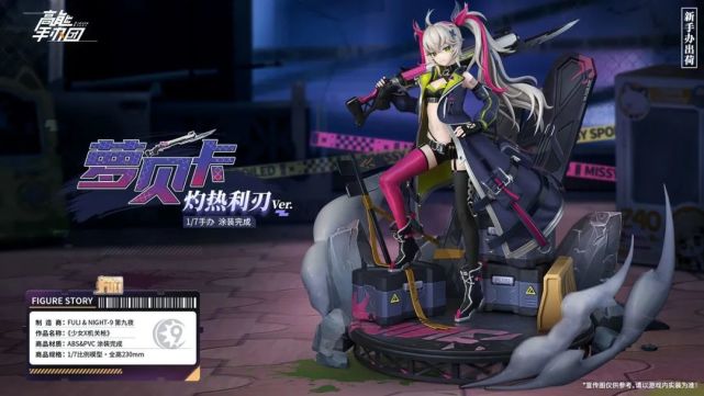 《高能手办团》全新重装手办萝贝卡完成涂装_腾讯新闻