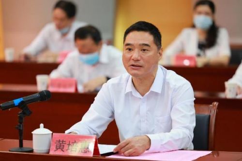 福建省市场监管局党组书记,局长黄培惠致辞 省市场监管局供图黄培惠在