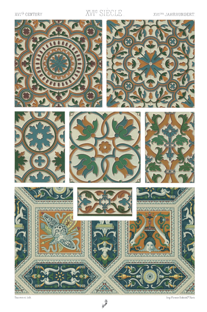 赠券福利文艺复兴时期纹样图鉴体会古典繁复之美