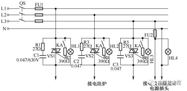 6,xct-101動圈式溫度調節儀控溫電路(涉及領域:電子,電氣/電工(考證題