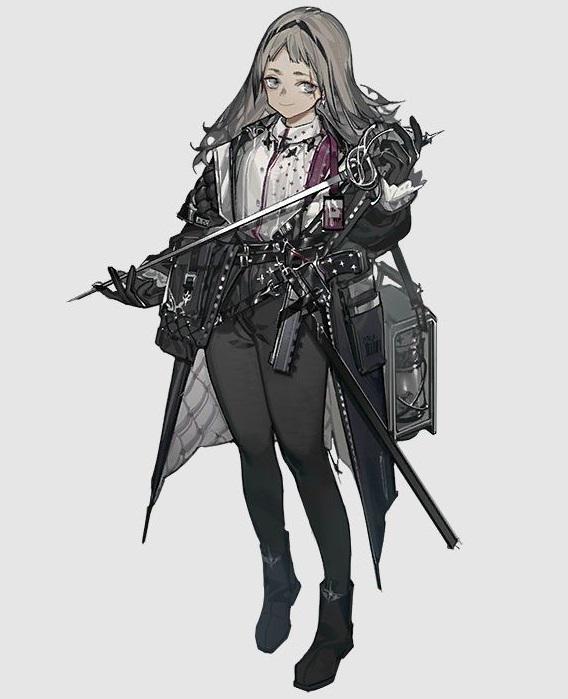 明日方舟 艾丽妮的立绘前后变化太大了,玩家:这是换了个人了吧